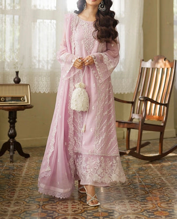 Azure Chiffon Partywear Dress |5483