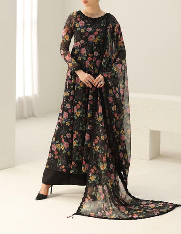 Baroque Premium Printed/Emb Lawn Collection |5458