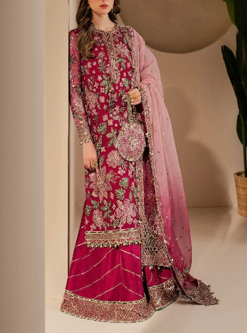 Jazmin Luxury Chiffon Party Wear|5349