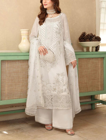 Ramsha Luxury Chiffon PartyWear Dress | 5359