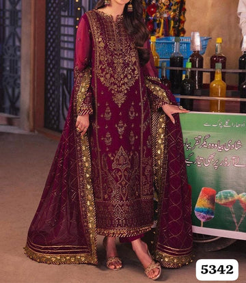 Asim Jofa Chiffon Partywear Dress |5342