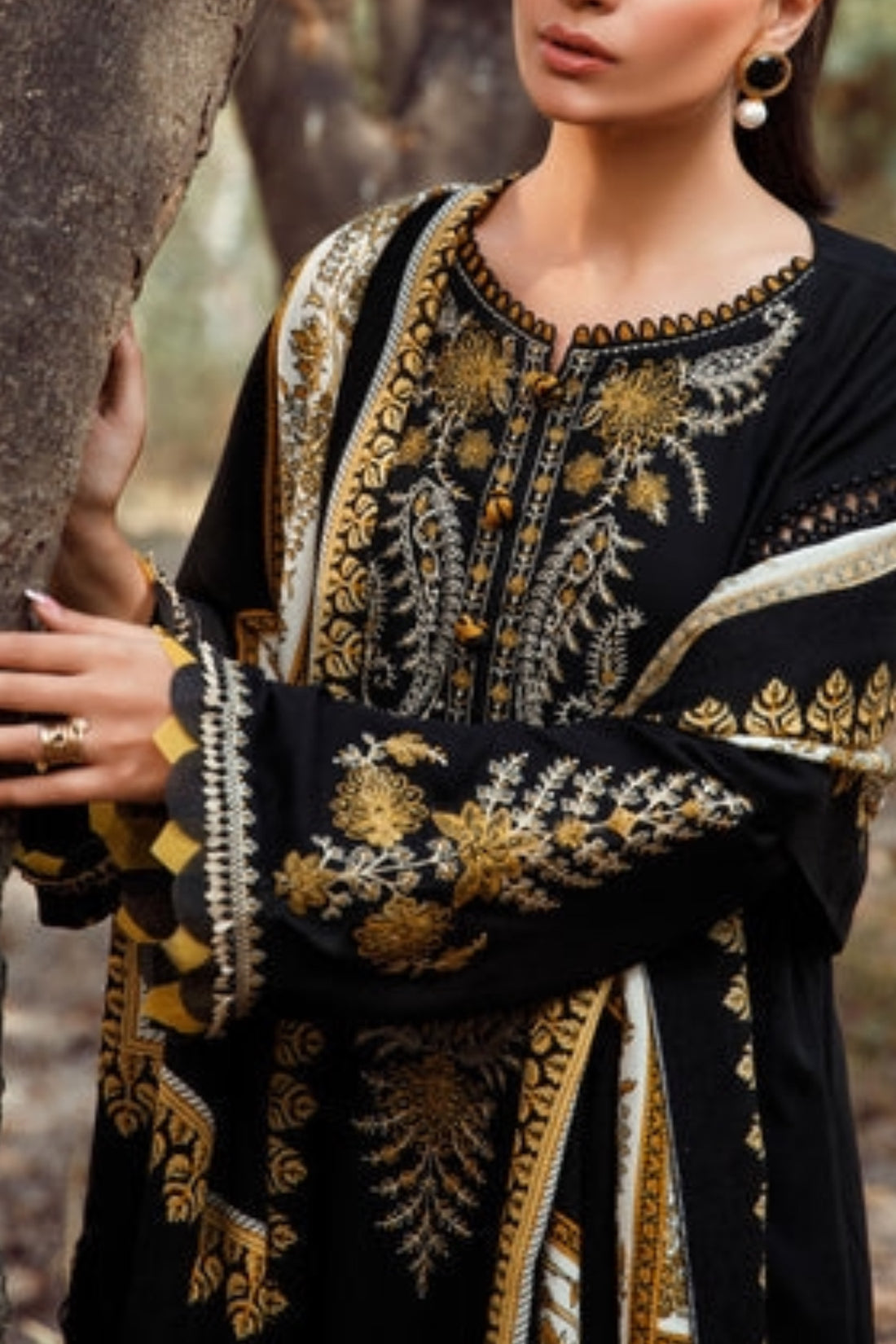 Kss Clothing Lawn Luxury Party Wear Dress | Kssl-251 ( Unstitched )