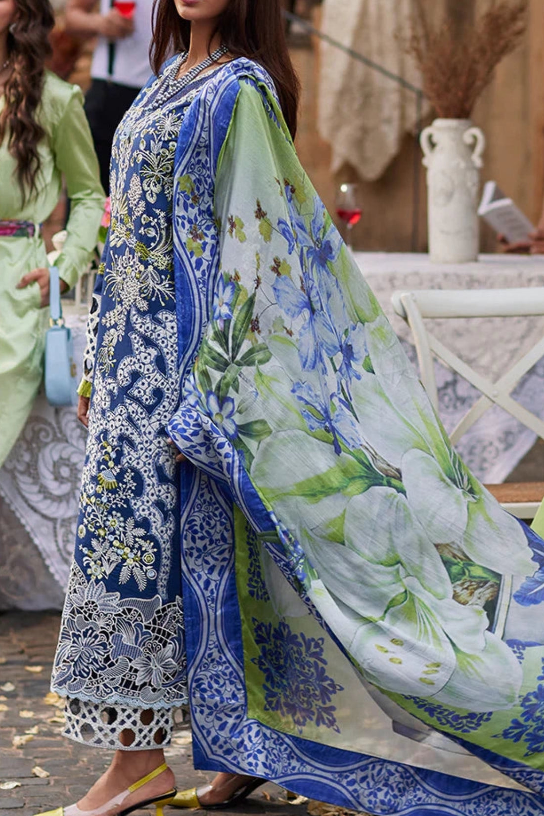 Mushq Lawn ChickenKari PartyWear Dress | 5281