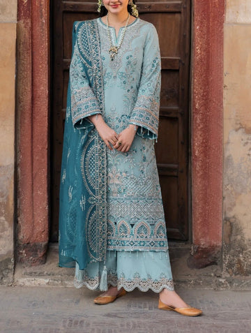 Nameera By Farooq Chiffon Dress|5471