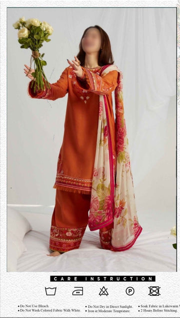 Kss Clothing Lawn Luxury Party Wear Dress | Kssl-180