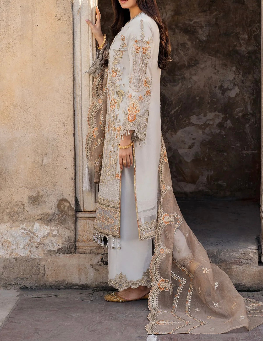 Imrozia Luxury Net Dress|5354