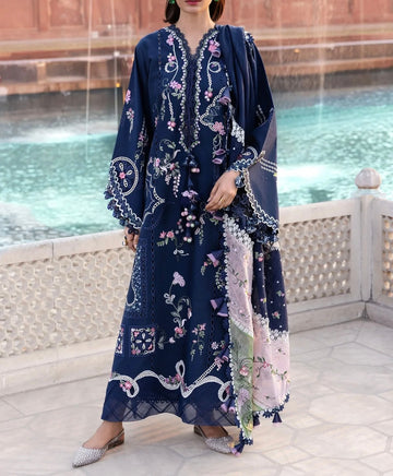 Crimson Luxury Lawn ChickenKari |5449