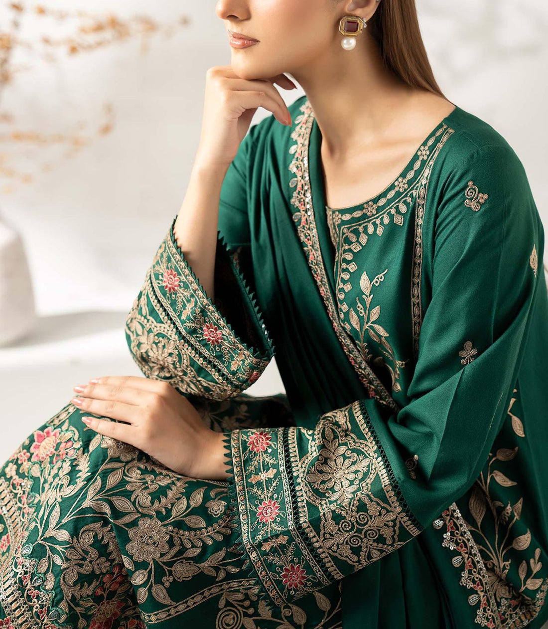 MariaB Lawn PartyWear Dress |5379