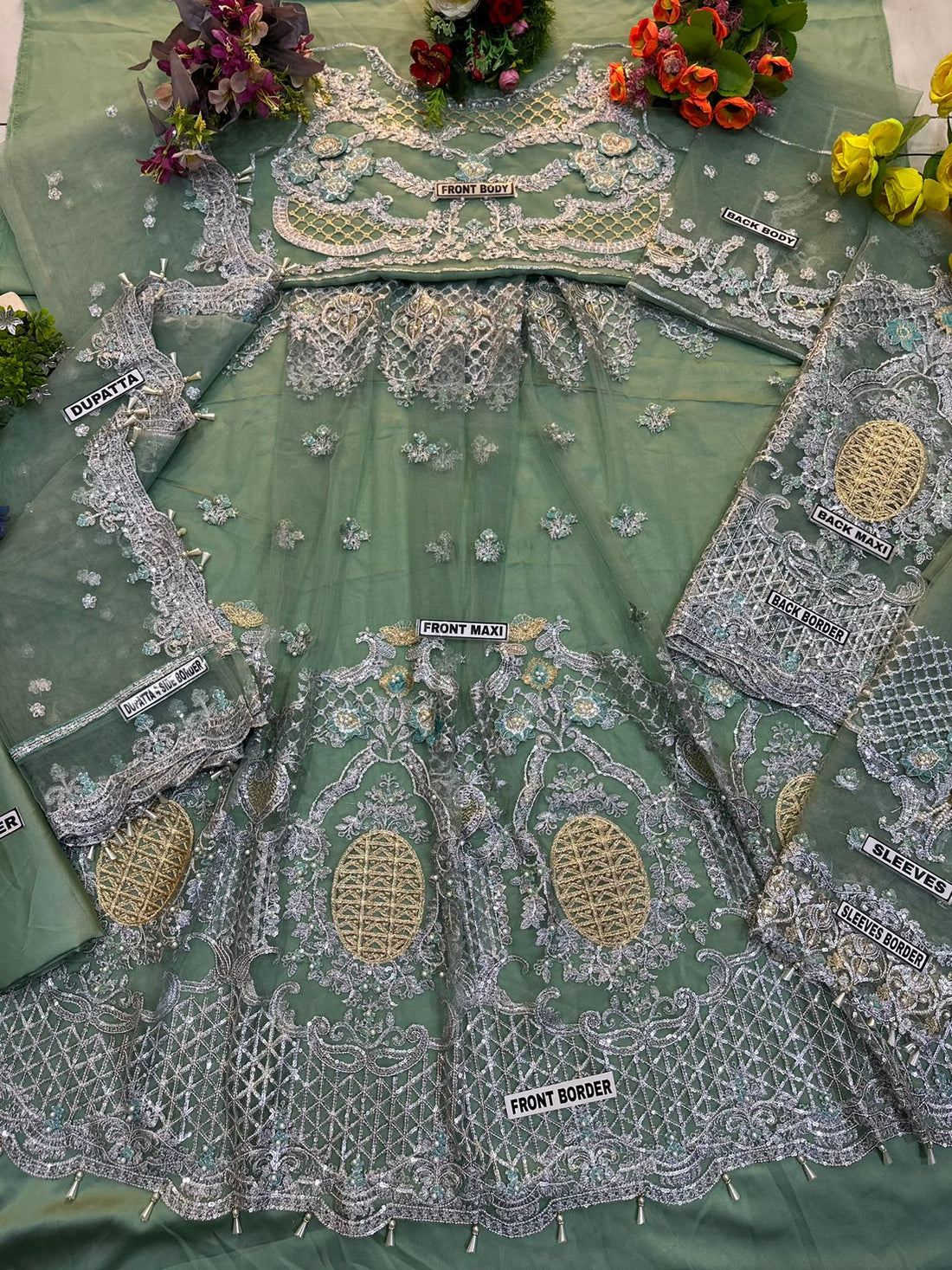 MariaB Net Bridal Wear Maxi | KSS-186