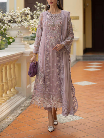 Maria B Luxury Chiffon Partywear Dress |