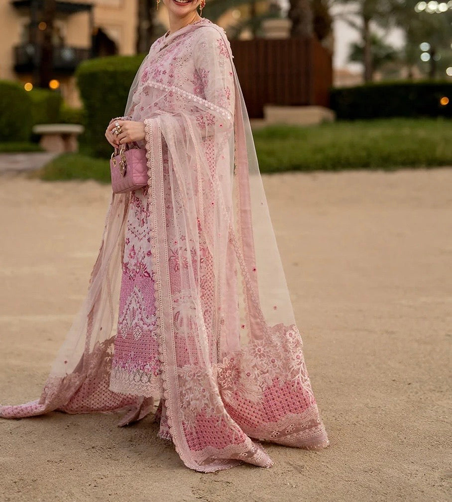 Faiza Saqlain Luxury Partywear Dress|5489