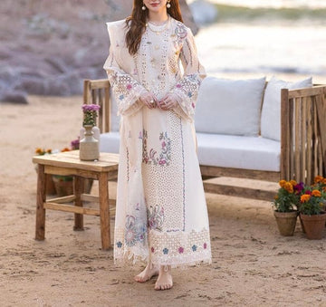 Qalamkar Lawn ChickenKari Party Wear Dress |5375