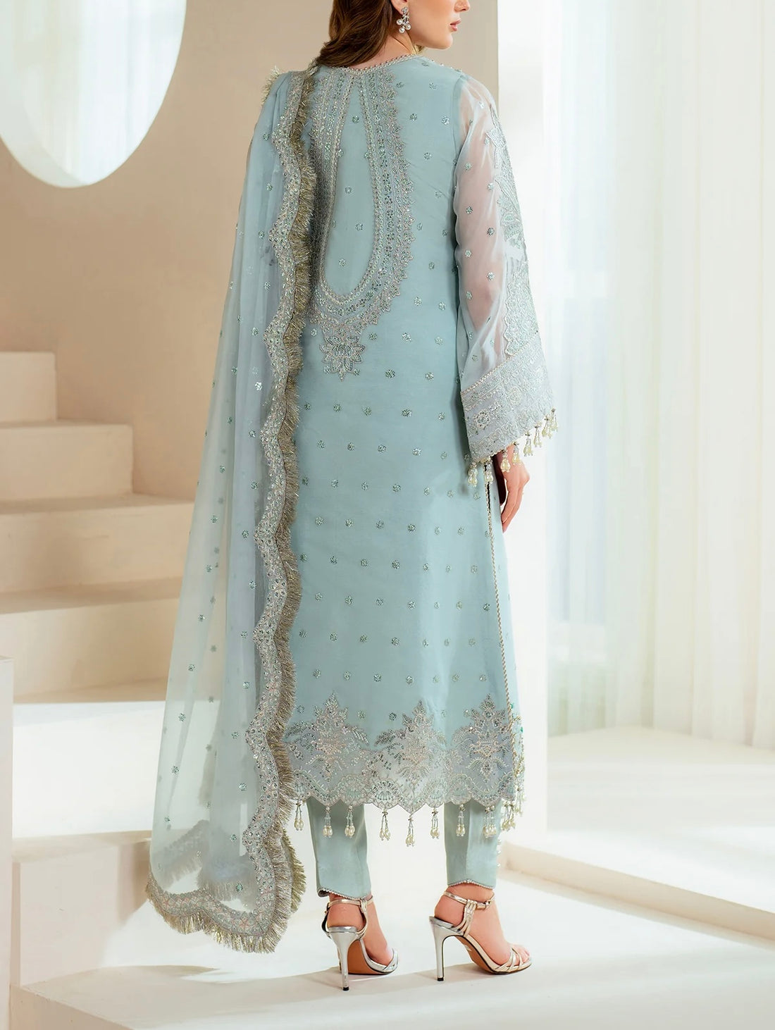 Alizeh Organza PartyWear Dress |5356