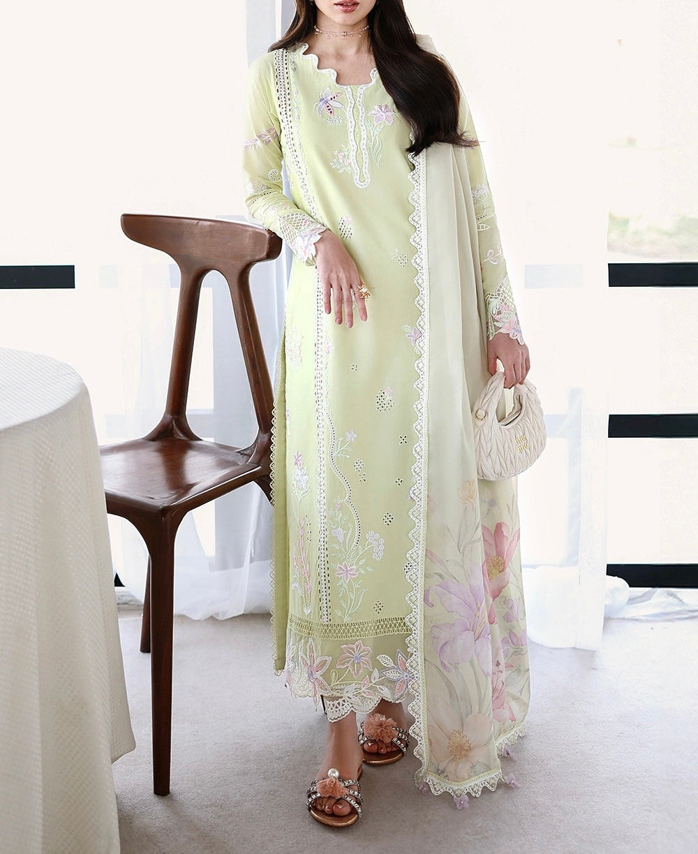Azure Luxury Lawn Collection |5451