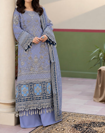 Imrozia Luxury Organza Partywear Dress |AYLAAN 5524