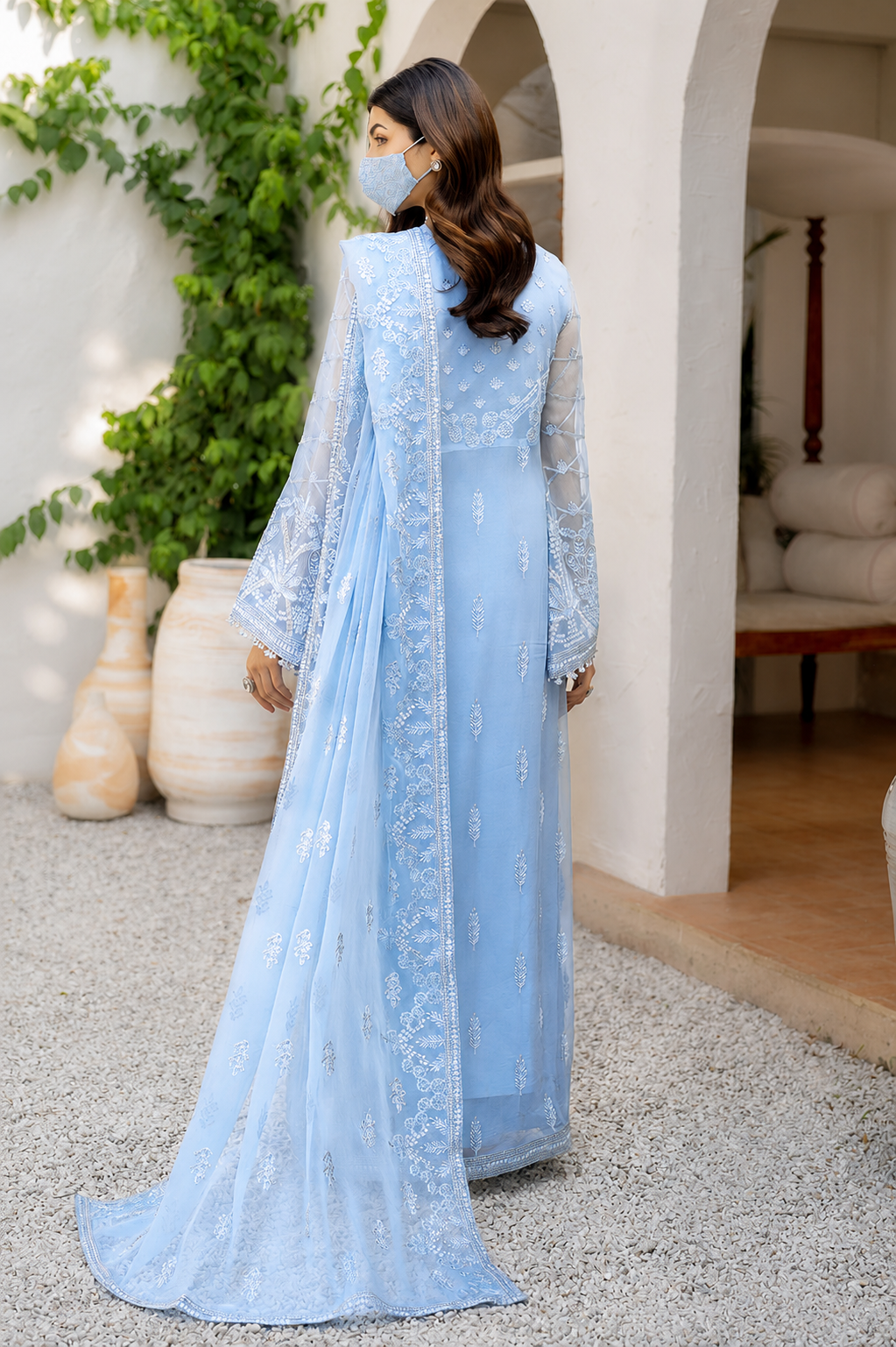 Flossie Chiffon Partywear Dress| 5479
