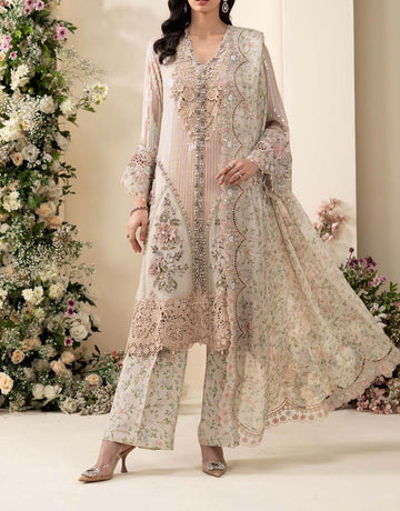 Maria B Luxury Chiffon Partywear Dress | 5467