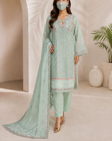 Husn-E-Suroshi Chiffon Dress|SR-07