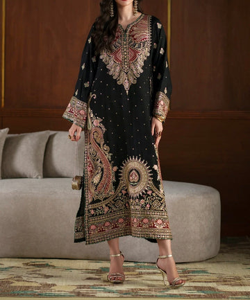 Ethnc Kaftan Shalmose Dress |5499