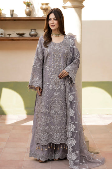 Imrozia Luxury Organza Partywear Dress |Narmeen 5505