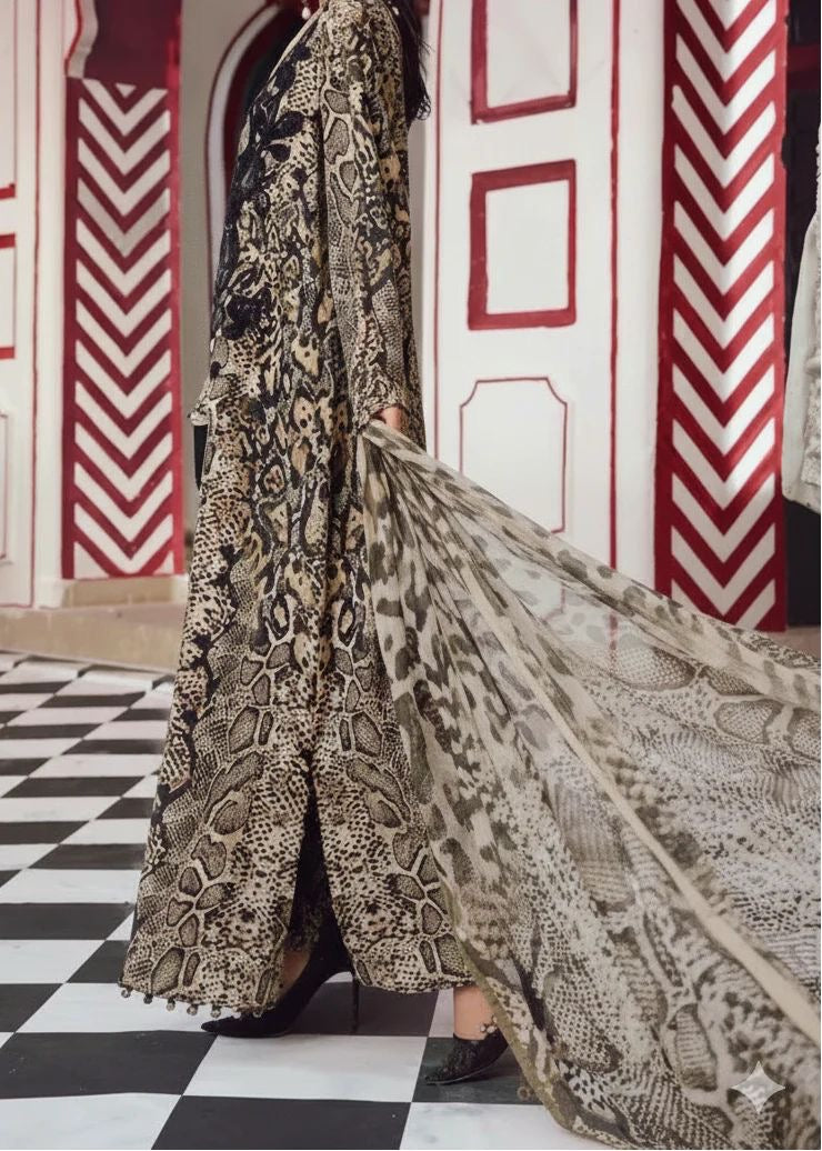 Maria B Lawn Printed/Emb Collection |5392