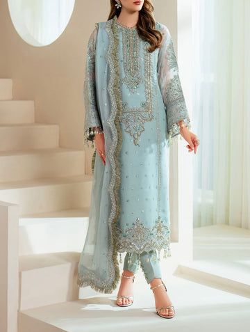 Alizeh Organza PartyWear Dress |5356