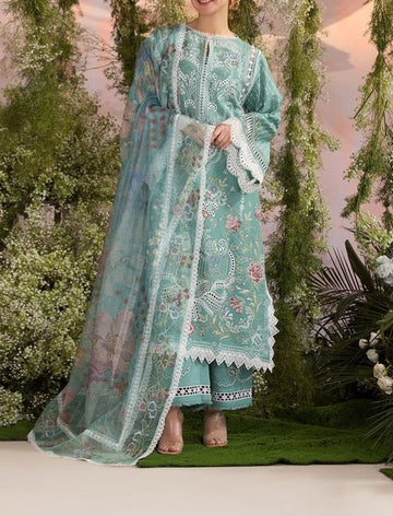 Sobia Nazir ChickenKari Lawn/Cotton Net PartyWear Dress|5279